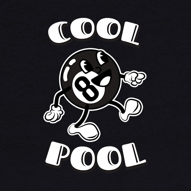 Cool Pool Billiard Ball by Foxxy Merch